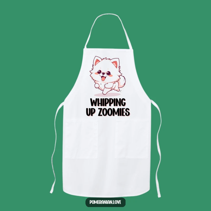 Funny Pomeranian Apron: Chef's Best Friend, Perfect Dog Lover Funny Gift!