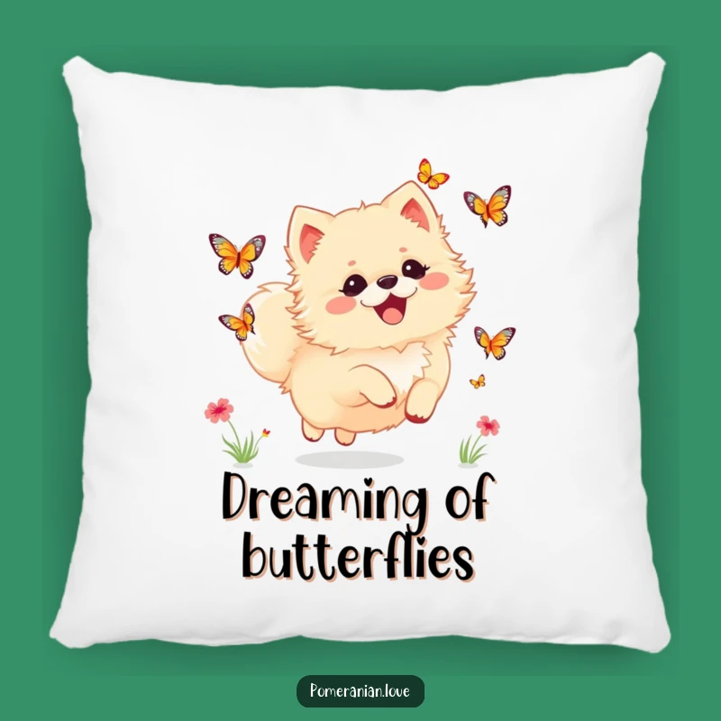 Funny Delight Pomeranian Pillow: Cuddle with Whimsical Joy!