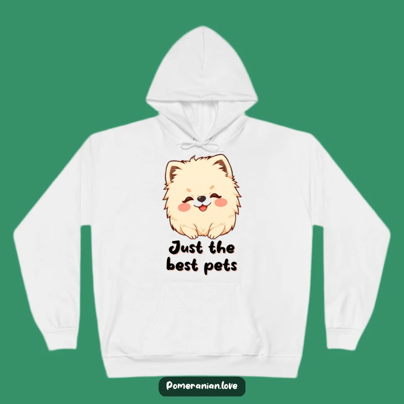 Cozy Funny Pomeranian Head Scratch Hoodie: Ultimate Warmth for Dog Lovers