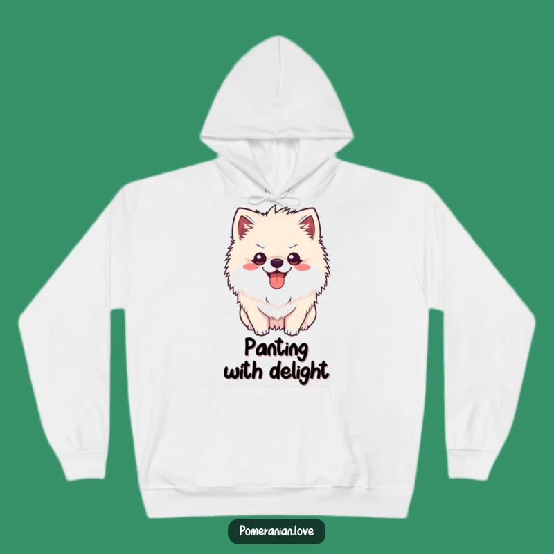 Cozy Funny Pomeranian Happy Pant Hoodie: Warmth and Joy for Dog Lovers