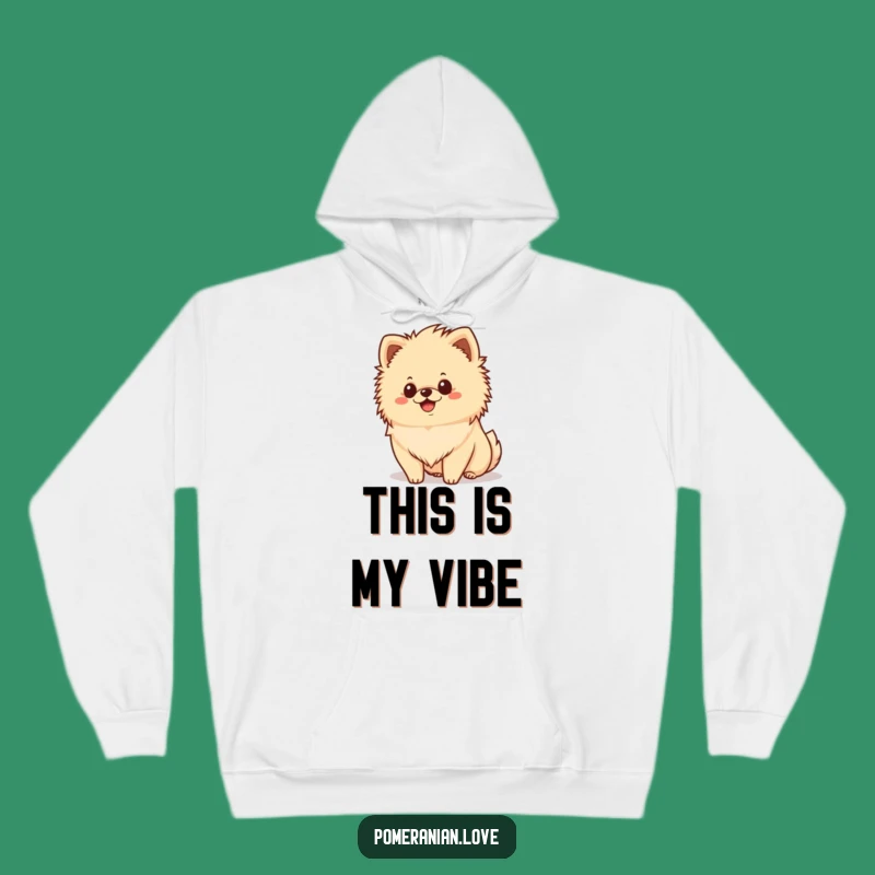 Funny Happy Pomeranian Hoodie - Cozy Comfort for Your Joyful Spirit