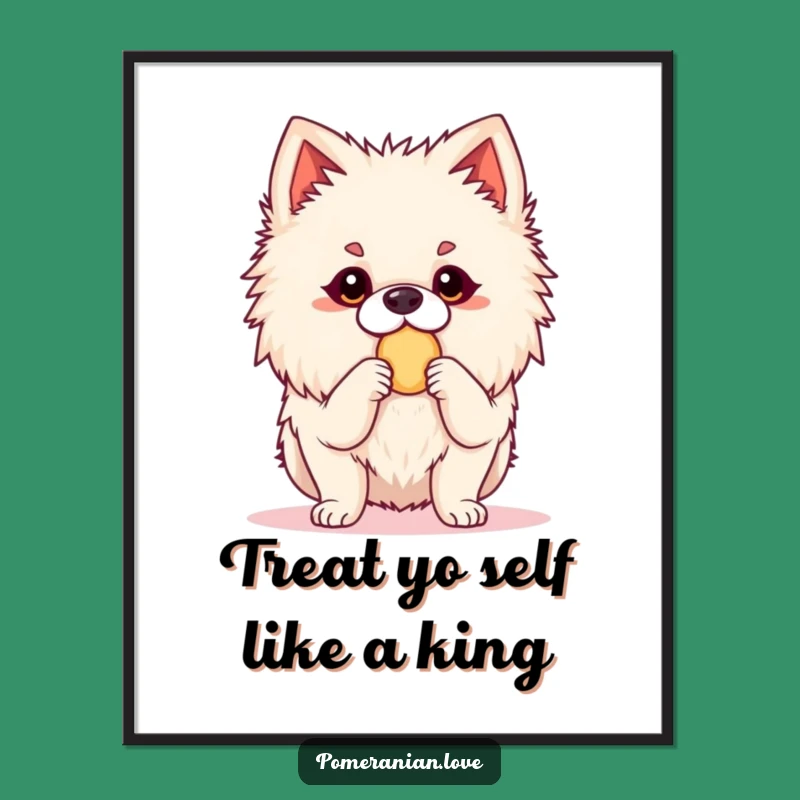 Alert Pomeranian Free Printable Wall Art: Hilarious Dog Art Downloadable Decor!