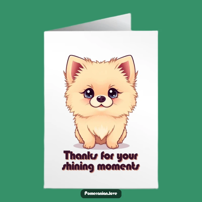 Bright Pom Thank You Card Free Printable: Sweet Gratitude Downloadable