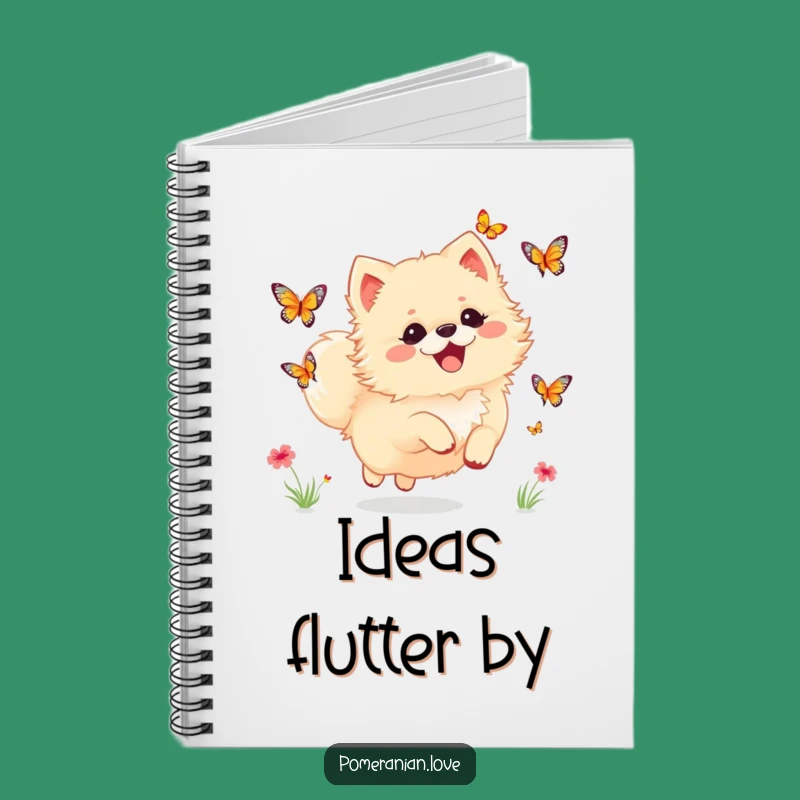 Funny Delight Pomeranian Journal: Chase Your Ideas with Joy!