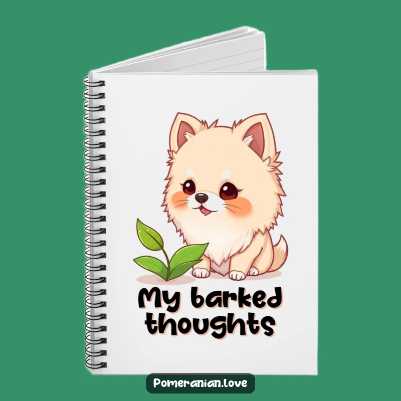 Funny Pomeranian Bark Notebook: Jot Down Fun, Perfect Gift for Dog Lovers!