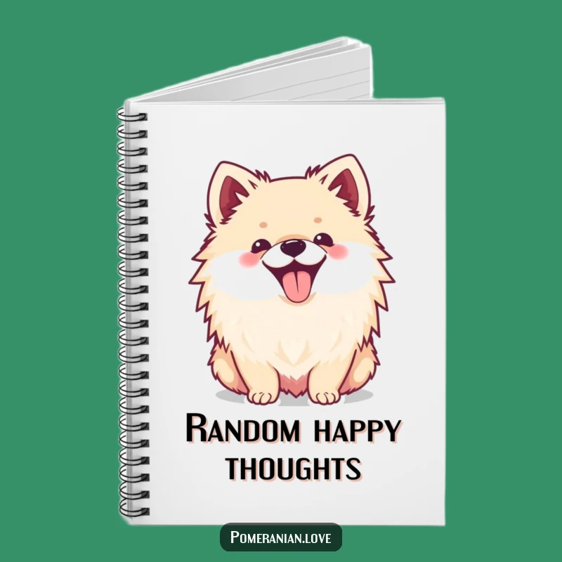 Funny Pomeranian Tongue Out Notebook: Jot Down Ideas With This Hilarious Doggy Style!