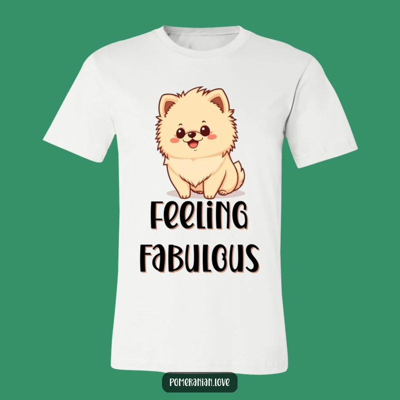 Funny Happy Pomeranian T-Shirt - Wear Your Joy Comically