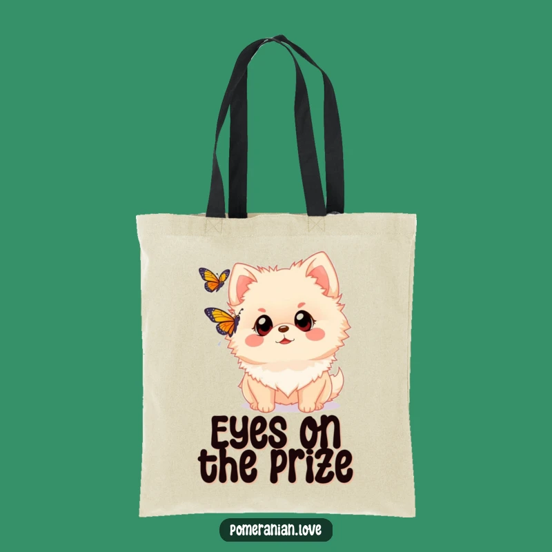 Funny Pomeranian Wonder Tote Bag: Curious Dog Carry-All, Perfect Nature Gift